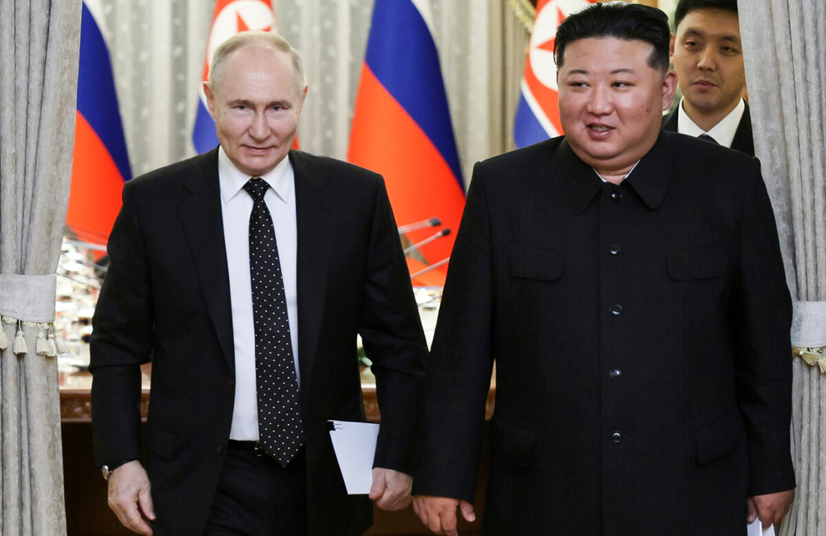 Ένα ζευγάρι σκύλους έκανε δώρο ο Κιμ Γιονγκ Ουν στον Βλαντίμιρ Πούτιν