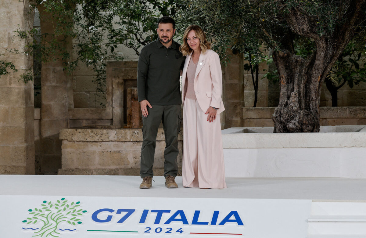 Ιταλία – Σύνοδος G7: Ξεκάθαρη στήριξη ζητεί ο Βολοντίμιρ Ζελένσκι